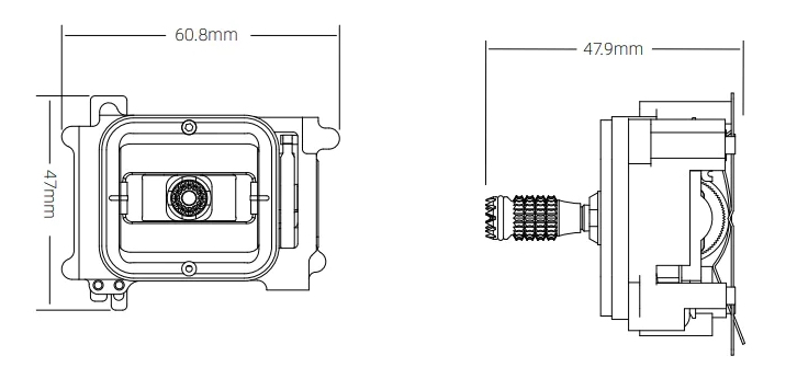 PD Tango Gimbal Size