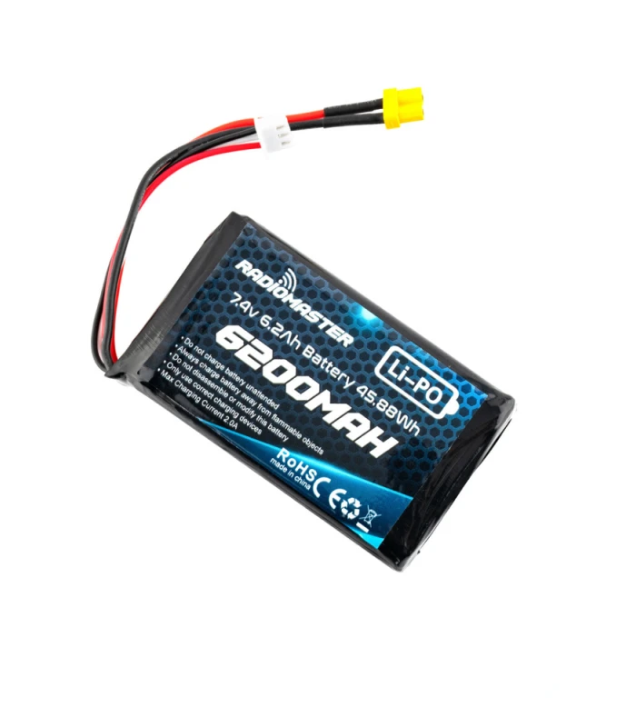 Radiomaster 2S 7.4V 6200mAh LiPo Battery for Boxer/TX16S - Image 1