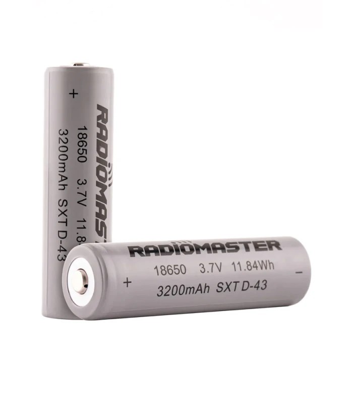 RadioMaster 3200mah 3.7v Li-ion 18650 Cells (2pc) - Image 2