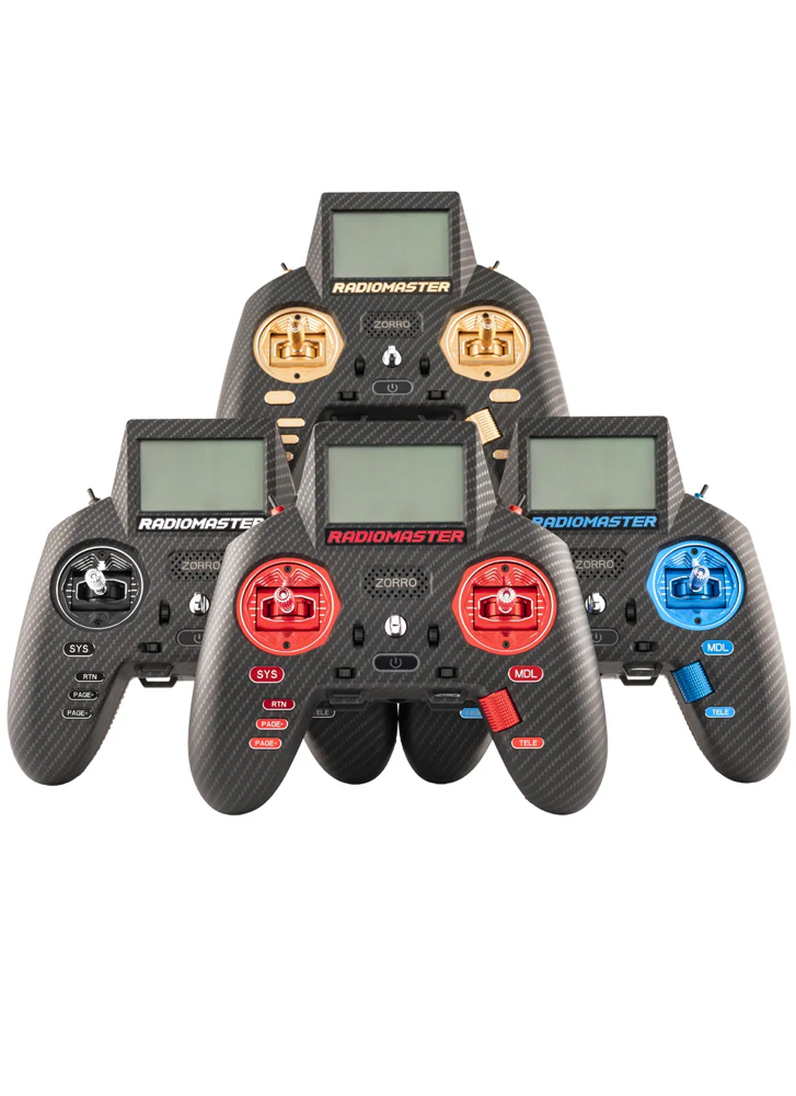 thumbnail image 2 of RadioMaster Zorro Radio Control CC2500/4in1/ELRS Version Hall Sensor G - Makerfi 2 of 13