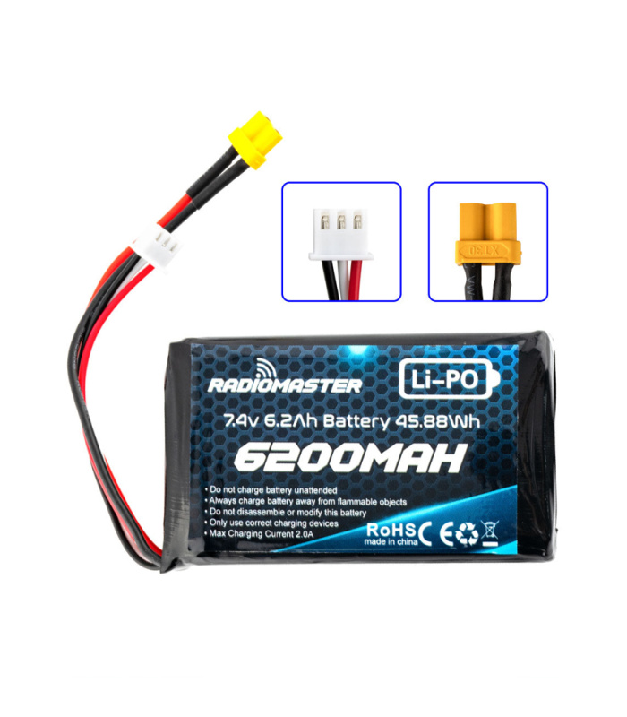 Radiomaster 2S 7.4V 6200mAh LiPo Battery for Boxer/TX16S - Image 3