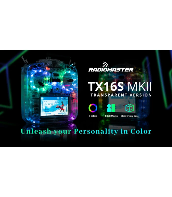 Discontinued: TX16S MKII Radio Transparent Version (MCK Edition / ELRS) - Image 2