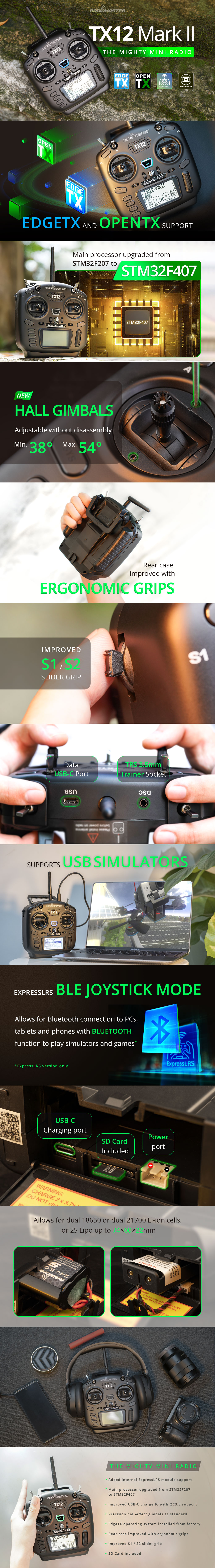 Tx12 MarkII Info