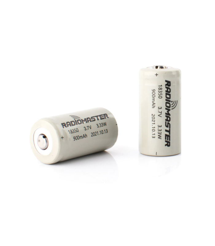 RadioMaster 900mah 3.7v Li-ion 18350 Cells for Zorro Radio - Image 2