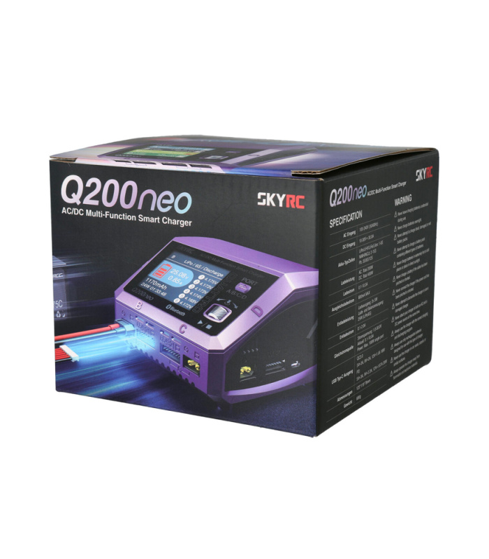 SkyRC Q200 Neo AC/DC 4x Output Battery Charger - Image 5