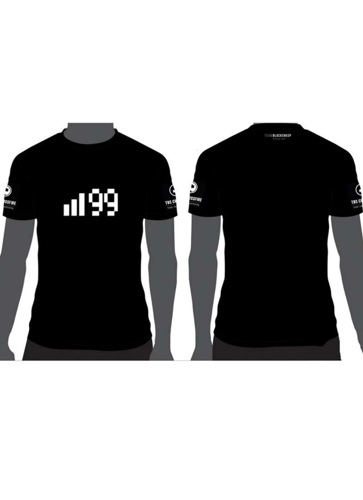 TBS-99-EL TBS 99 Cotton T-Shirt - Black - Image 1