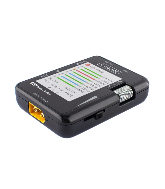 ToolkitRC MC8 Multi-Functional 2-8S Battery Checker - Image 3