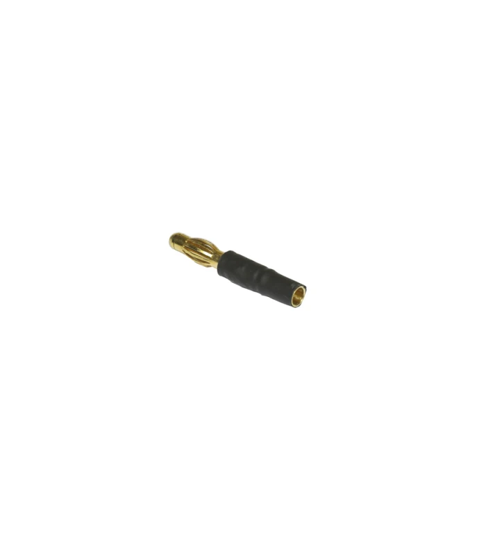 3.5mm to 4mm Gold Bullet Banana Connector Adapter - Image 1