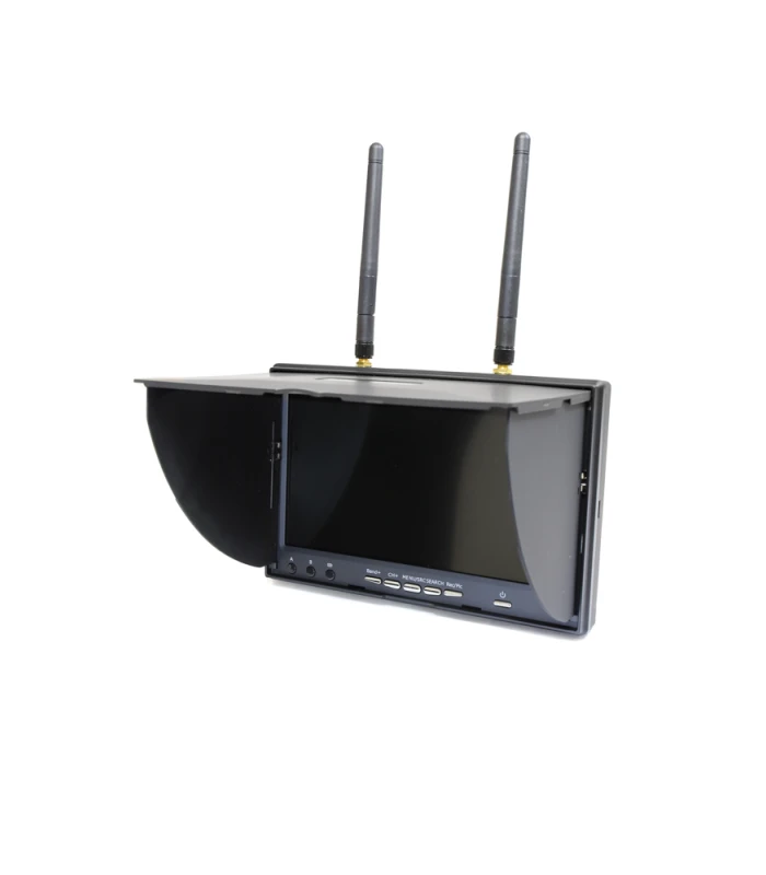 5802D 5.8GHz 40-CH Diversity 7" LCD FPV Monitor with DVR - Image 2
