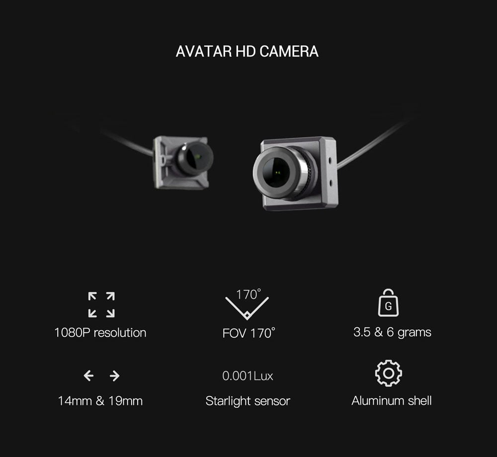 Avatar HD Camera Info