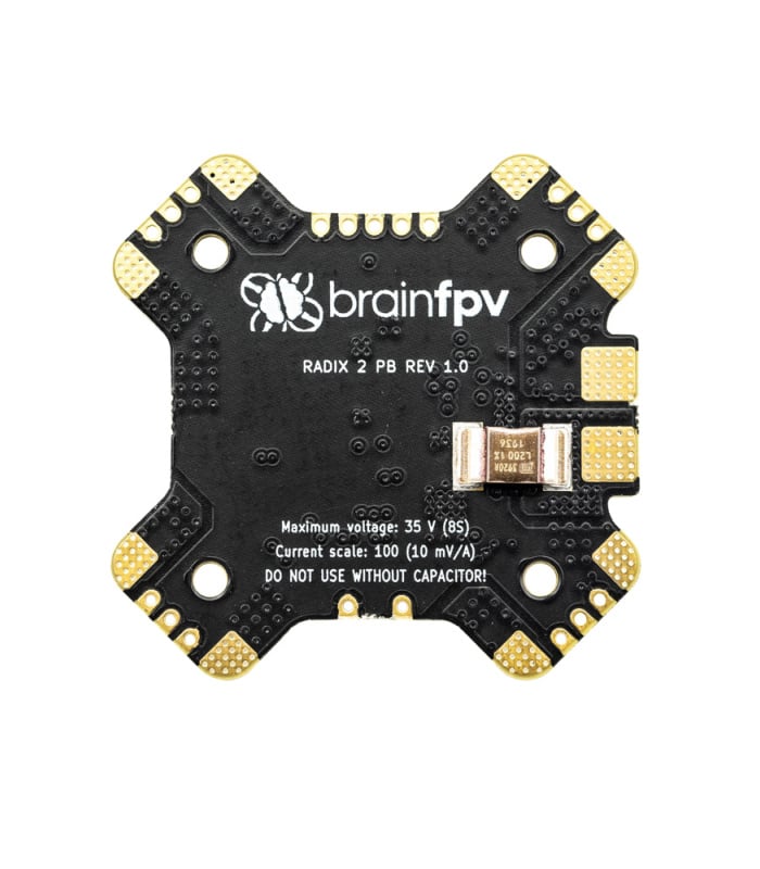 Discontinued: BrainFPV Radix 2 Power Board - 8S 160A - Image 2