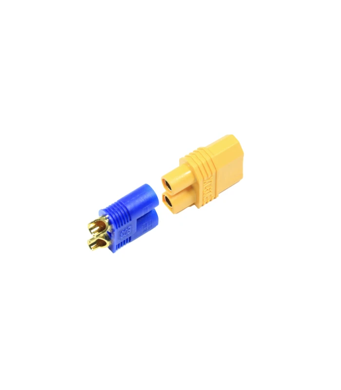 XT60 Male to EC3 Female Compact Adapter Plug - Image 3
