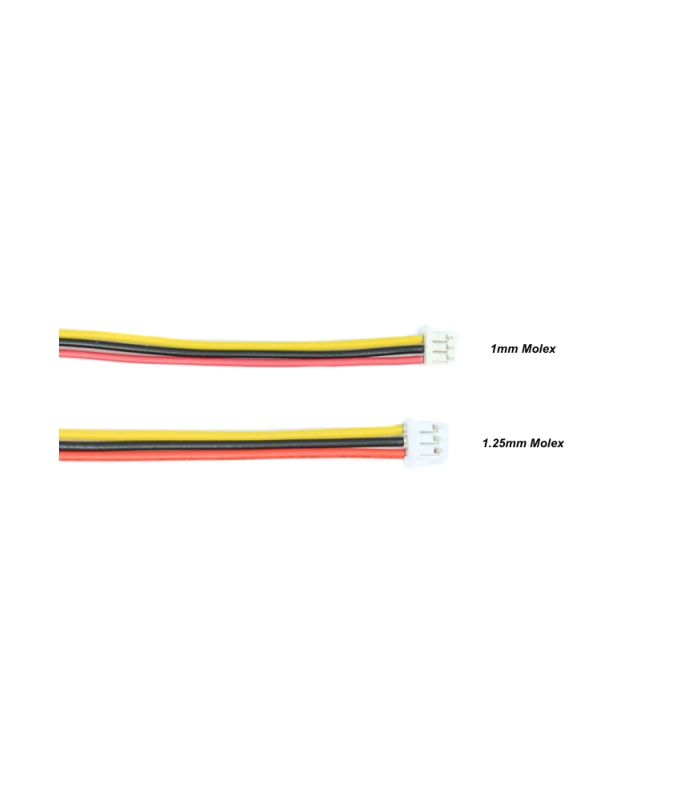 3-Pin JST Micro Molex FPV CCD Camera Connection AV Cable - Image 2