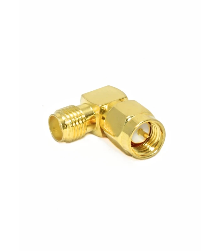 SMA Female to SMA Male Right Angle Adapter - Image 1