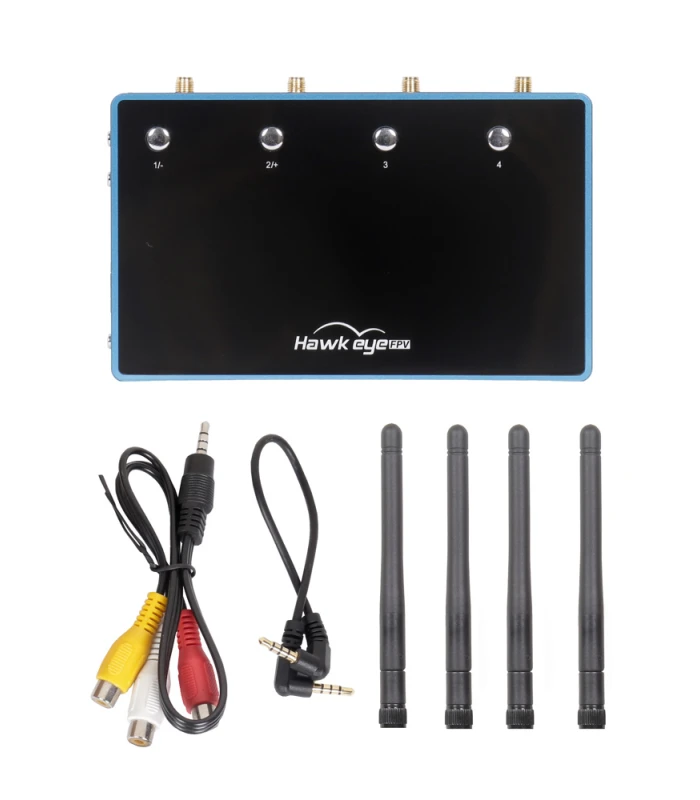 Hawkeye Four Eyes Split Screen Racing Drone 5.8G FPV Receiver - Image 5
