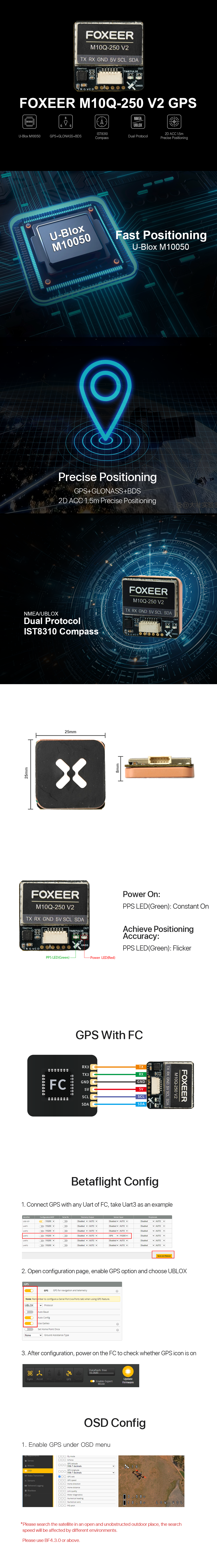 Foxeer 250GPS V2