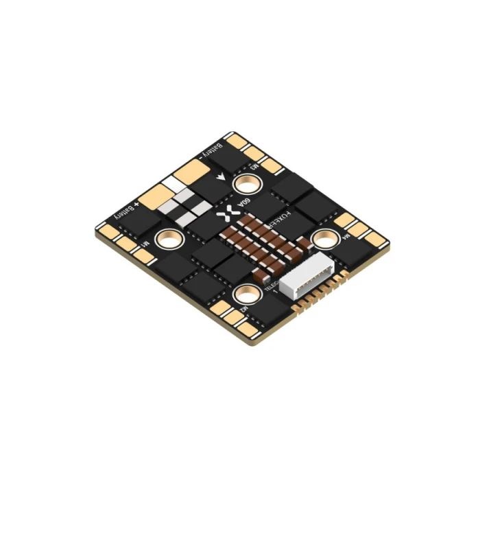 Foxeer-Slim-ESC Foxeer Reaper F4 Slim Mini 128K 60A 3-8S BL32 4-in-1 ESC - Image 2