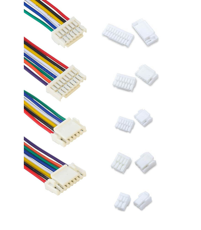 JST GH 1.25 Connectors & Pre-Crimped Silicone Wire Cable Set - Image 4