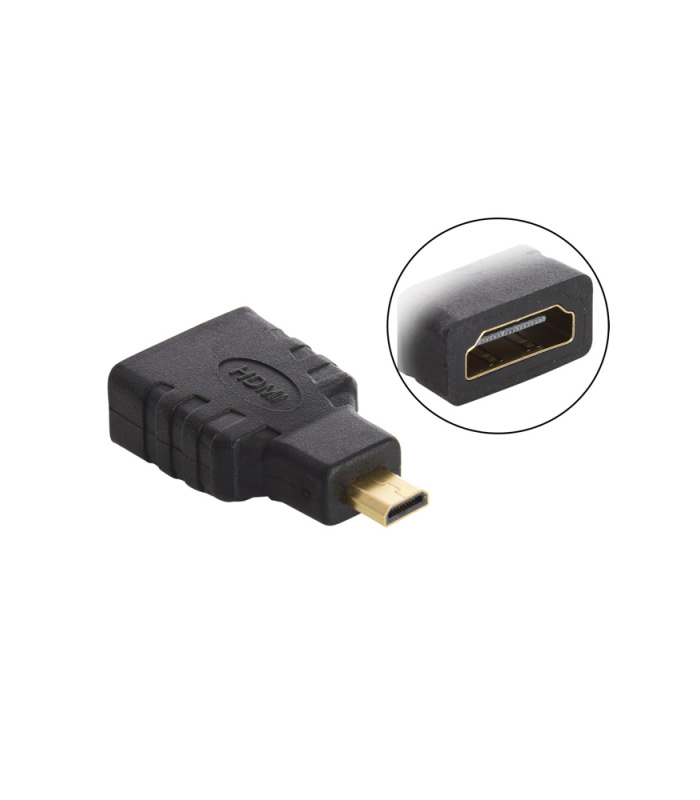 HDMI Female to Micro HDMI Type D Male Adapter - Image 2