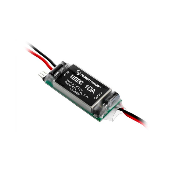 Hobbywing 10A 3-14S UBEC with 6.0V/7.4V/8.4V Output - Image 1