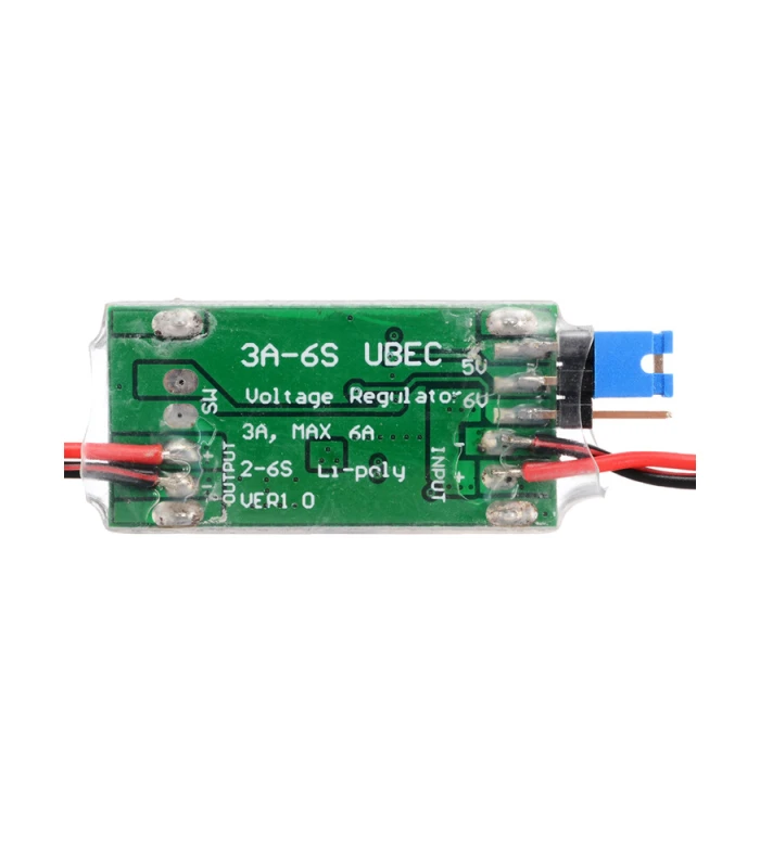 Hobbywing 3A 2-6S UBEC with 5.0V/6.0V Output - Image 3