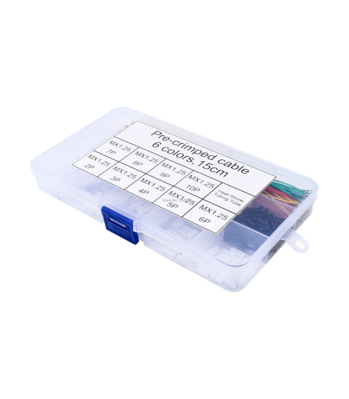 JST MX1.25 Connectors & Pre-Crimped Silicone Wire Cable Set - Image 4