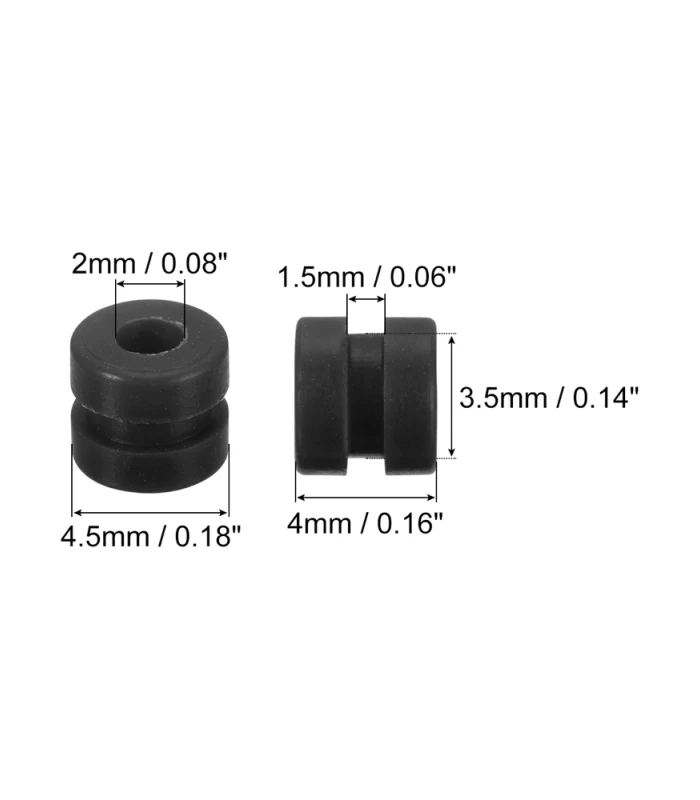 Flight Controller Anti-Vibration M2 Grommets Soft Mount Set - Image 3