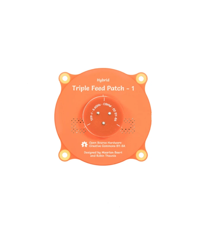 Triple Feed 5.8GHz 9.4dBi LHCP RHCP Circularly Polarised Patch - Image 2