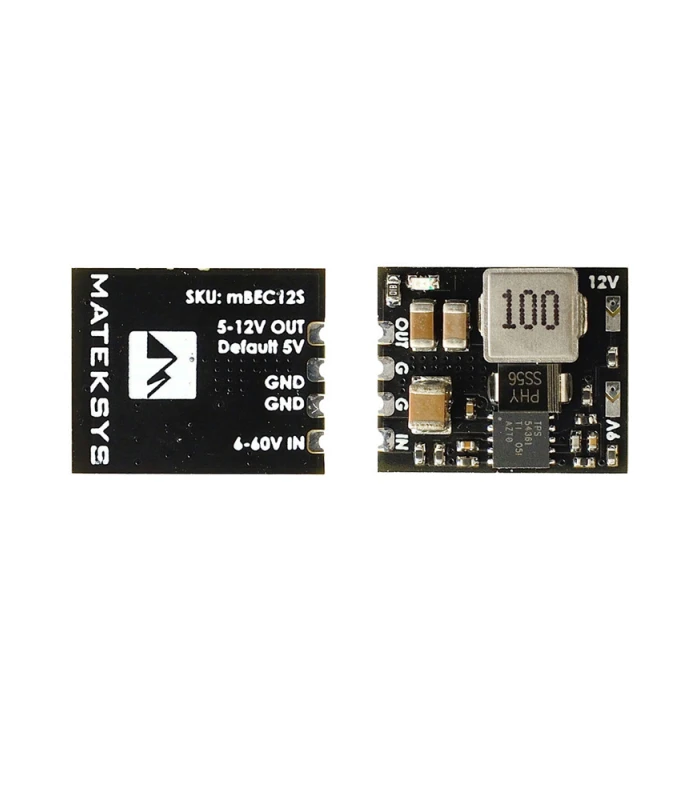 Matek Step Down Micro BEC 6-60V Input - Output 5/9/12V - Image 2