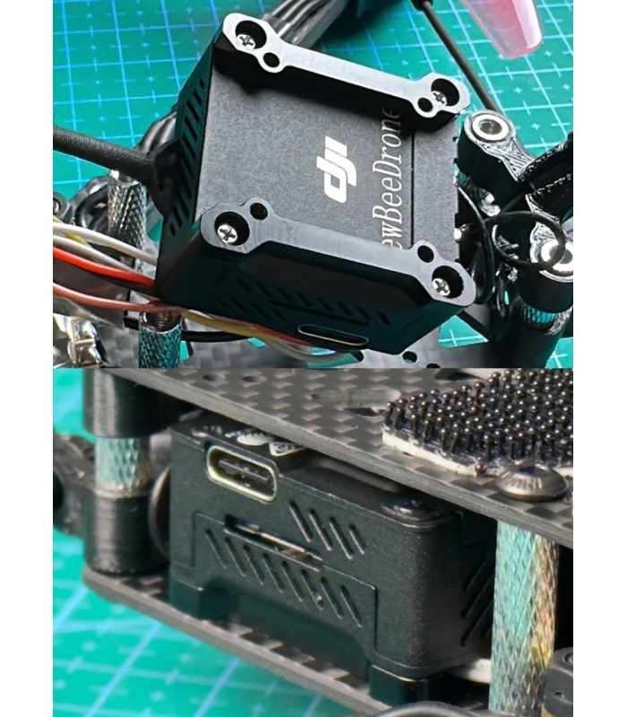 NewBeeDrone DJI O3 AirUnit 20×20 CNC Adapter Mount - Image 3