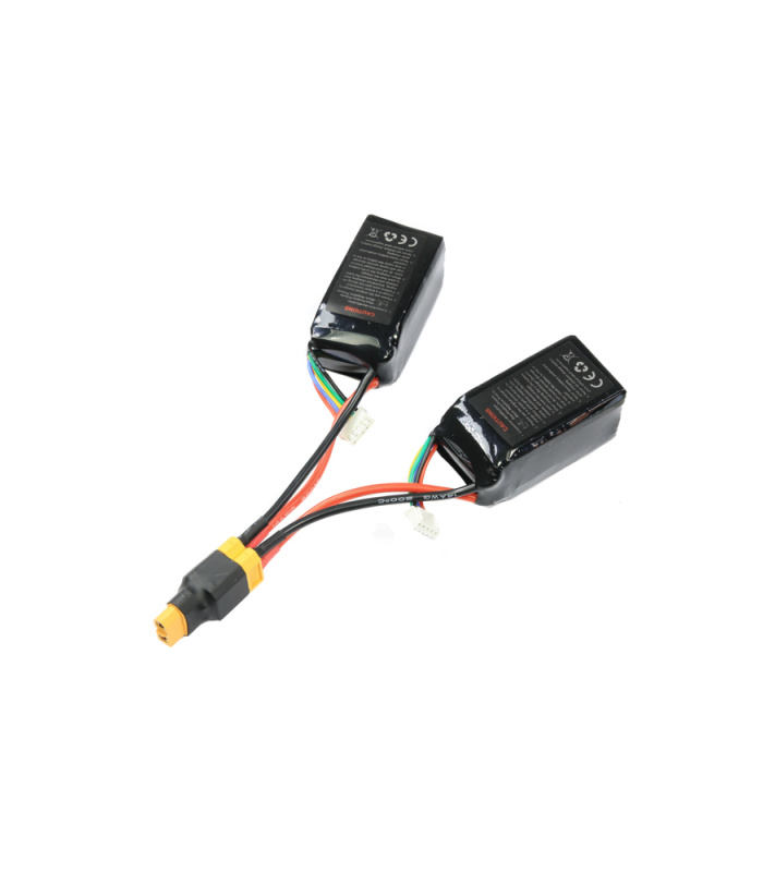 Parallel Battery Adapter XT30 XT60 XT90 Deans - 2x M to 1x F - Image 2