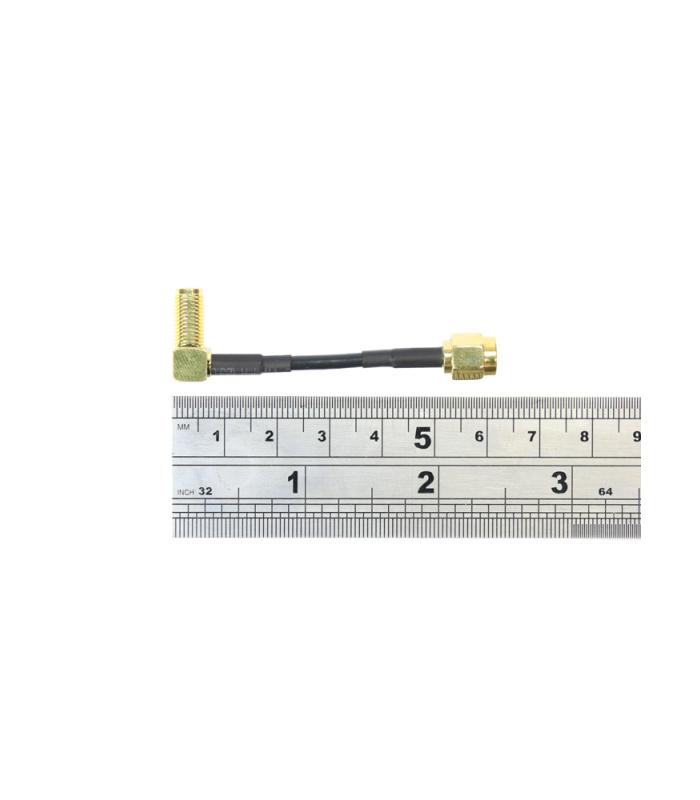 FPV Antenna Extension Cable w/ 90 Degree Thru Hole Mount - Image 2