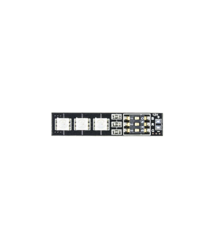 RGB 5050 7 Colour DIP Switch 12V(3S) 16V(4S) LED Light Board - Image 1