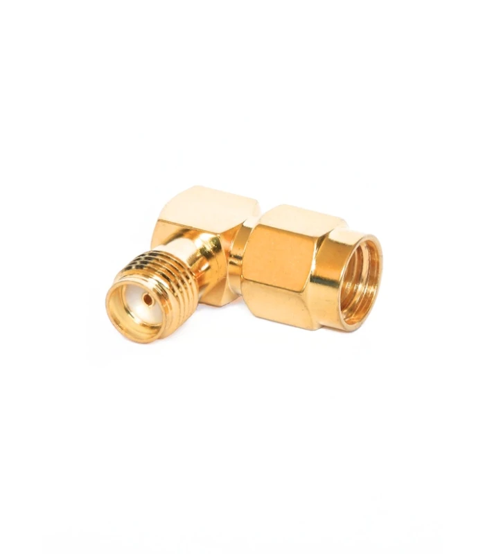 SMA Female to RP-SMA Male Right Angle Adapter - Image 2