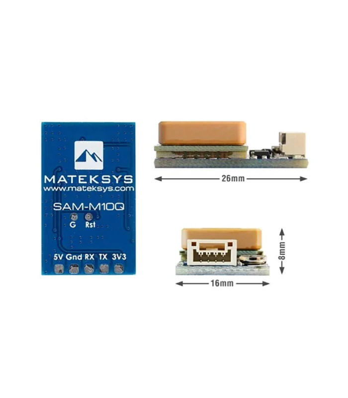 Matek GNSS SAM-M10Q GPS Module - Image 3