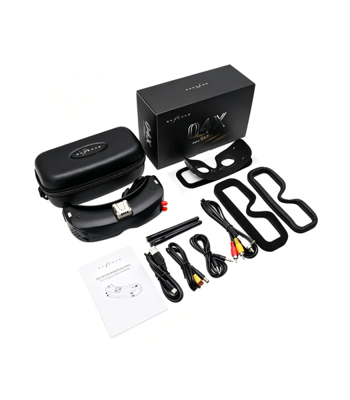 Skyzone SKY04X Pro OLED 5.8GHz FPV Goggle DVR & HDMI - Image 4