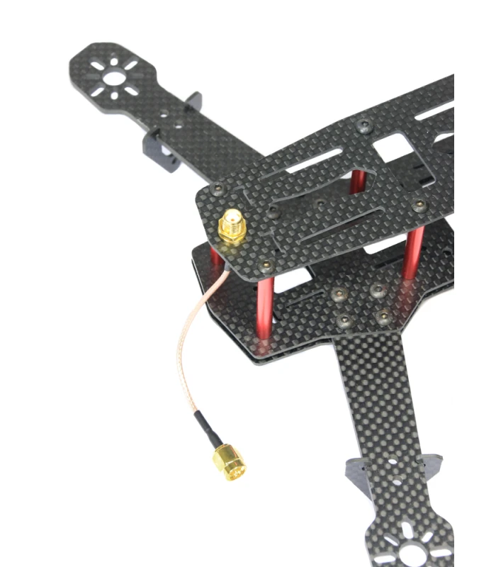 FPV SMA Antenna Extension Cable w/ Thru Hole Mount - Image 3