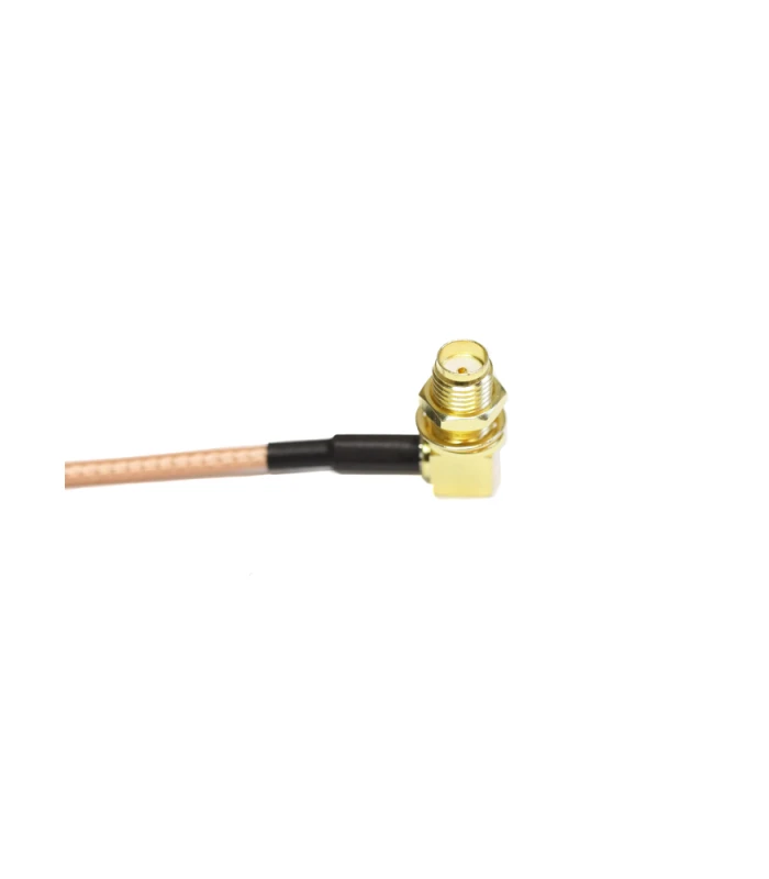 SMA to MMCX Extension Cable w/ 90 Degree Thru Hole Mount - Image 3