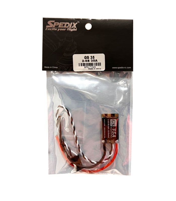 Spedix GS35A BLHeli_32 35A ESC (2-6S) - Image 3