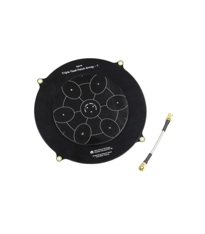 150mm Triple Feed Patch Array FPV Antenna 5.8GHz 14dBi - Image 1