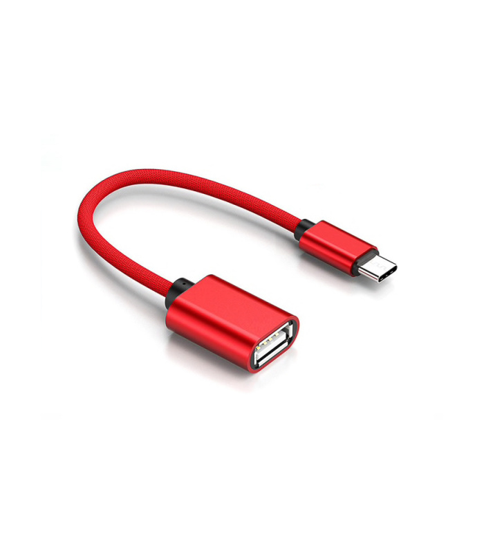 Type C USB Male to Standard USB Female OTG Adapter Cable - Image 1