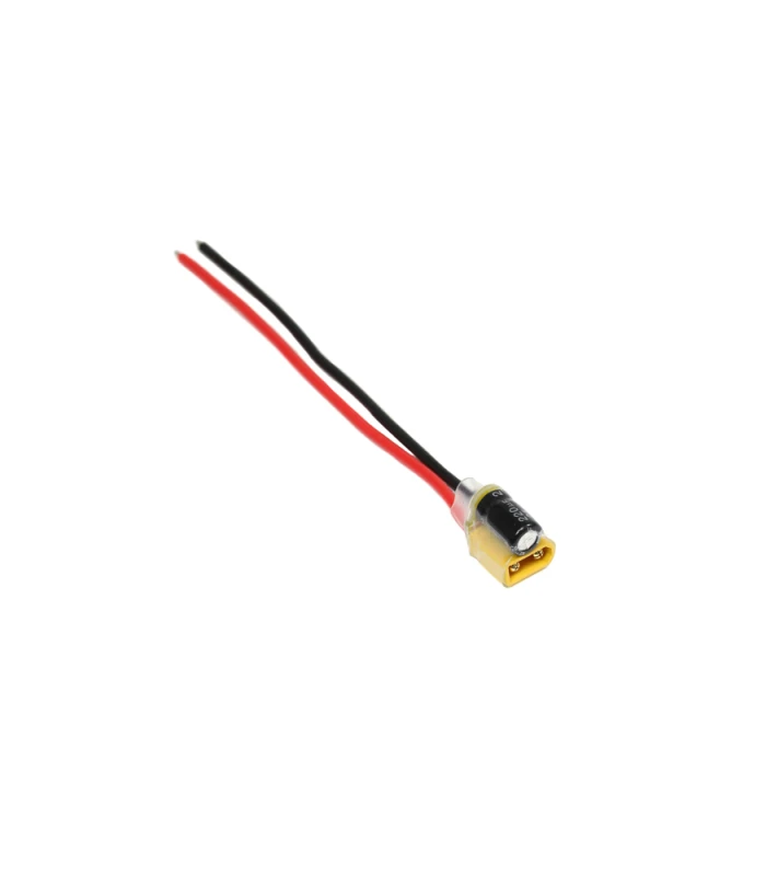 XT30 Pigtail with Capacitor 2-4S (220UF 25V) - Image 2