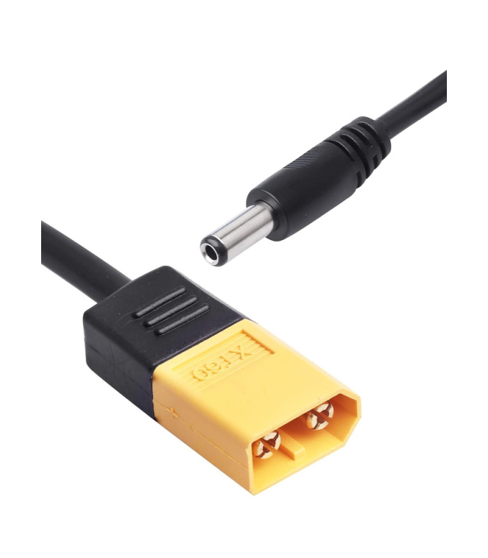 FPV Goggle Power Adapter Lead XT60 to 5.5mm Barrel Plug - Image 2