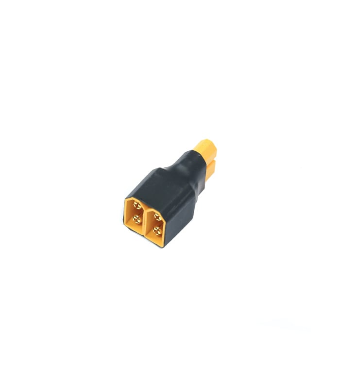 Parallel Battery Adapter XT30 XT60 XT90 Deans - 2x M to 1x F - Image 1