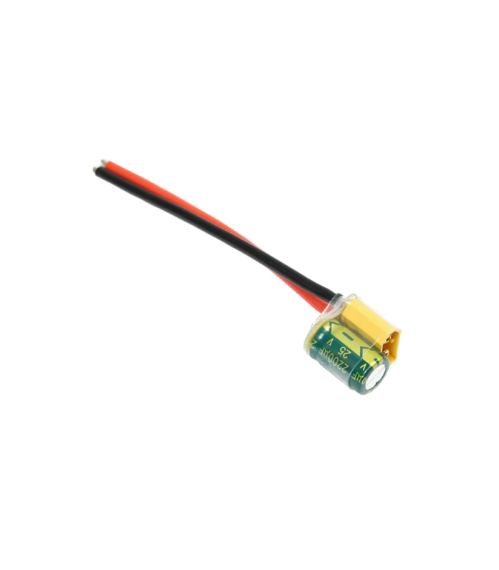 XT60 Pigtail with Capacitor Set 2-6S (1000UF/2200UF 25/35V) - Image 4