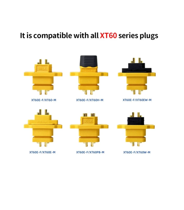 AMASS XT60E-F Mountable XT60 Female Plug - Image 4
