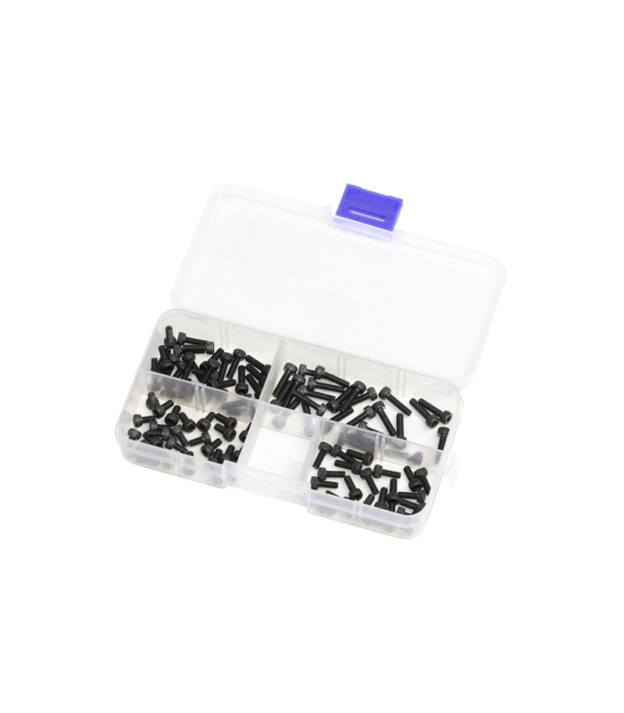 100pcs M3 12.9 High Tensile Hex Socket Cap Head Screw Kit - Image 3