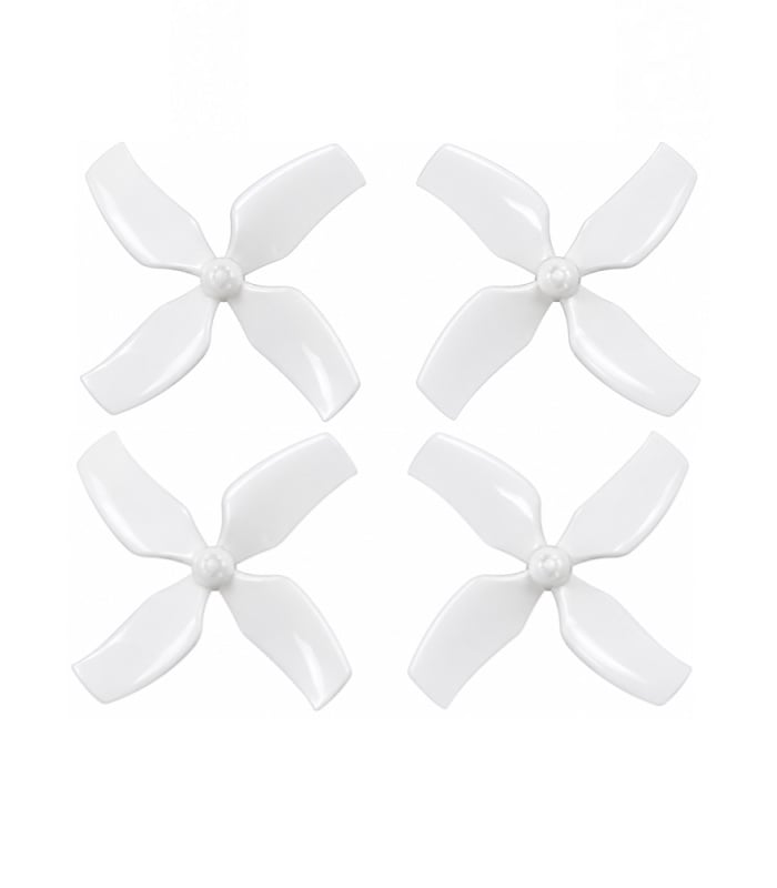 LDARC 40MM 1545 4 Blade CW/CCW Props 1MM HUB - White - Image 3