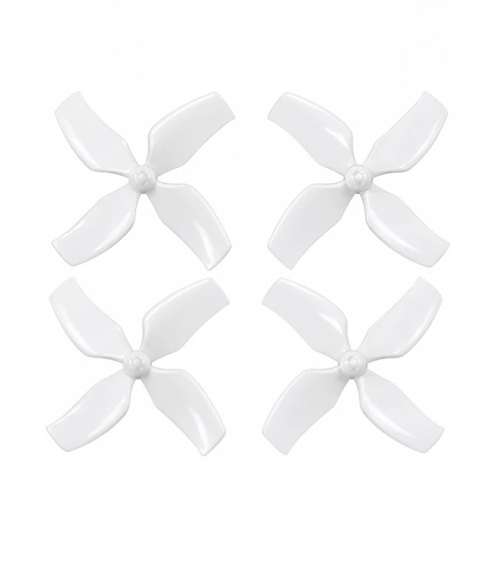 LDARC 40MM 1545 4 Blade CW/CCW Props 1MM HUB - White - Image 3