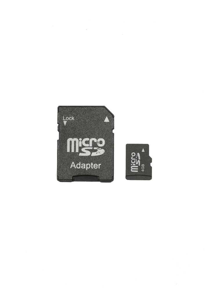 4GB-SD 4GB Micro-SD Card with Adapter - Image 1